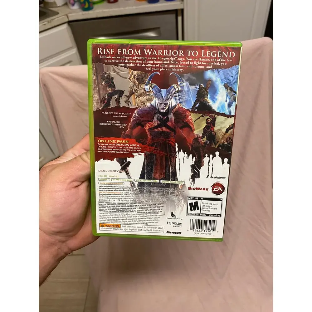 Dragon Age II (Microsoft Xbox 360, 2011) CIB